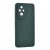 Szilikon telefonvédő (matt) SÖTÉTZÖLD