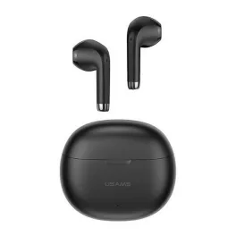   USAMS RHYMBO bluetooth fülhallgató SZTEREO (v5.3, TWS, zajszűrő + töltőtok) FEKETE