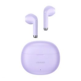 USAMS RHYMBO bluetooth fülhallgató SZTEREO (v5.3, TWS, zajszűrő + töltőtok) LILA   USAMS RHYMBO bluetooth fülhallgató SZTEREO (v5.3, TWS, zajszűrő + töltőtok) LILA