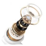 USAMS ID25 bluetooth fülhallgató SZTEREO (v5.3, TWS, zajszűrő + töltőtok) FEHÉR