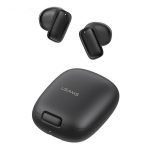 USAMS ID25 bluetooth fülhallgató SZTEREO (v5.3, TWS, zajszűrő + töltőtok) FEKETE