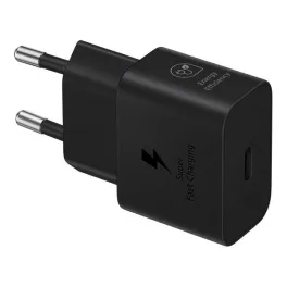   SAMSUNG hálózati töltő Type-C aljzat (25W, GaN, PD gyorstöltő) FEKETE