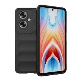 Szilikon telefonvédő (ütésállóság, kameravédő, 3D) FEKETE   Szilikon telefonvédő (ütésállóság, kameravédő, 3D) FEKETE