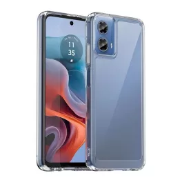   Szilikon telefonvédő (ütésállóság, átlátszó hátlap) ÁTLÁTSZÓ