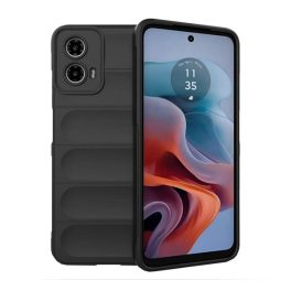 Szilikon telefonvédő (ütésállóság, kameravédő, 3D) FEKETE   Szilikon telefonvédő (ütésállóság, kameravédő, 3D) FEKETE