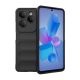 Szilikon telefonvédő (ütésállóság, kameravédő, 3D) FEKETE