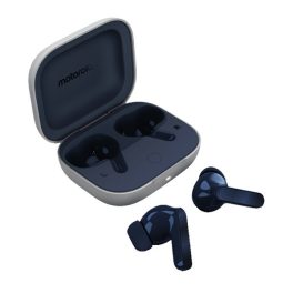 MOTOROLA BUDS bluetooth fülhallgató SZTEREO (v5.3, TWS, mikrofon, aktív zajszűrő, vízálló + töltőtok) SÖTÉTKÉK   MOTOROLA BUDS bluetooth fülhallgató SZTEREO (v5.3, TWS, mikrofon, aktív zajszűrő, vízálló + töltőtok) SÖTÉTKÉK