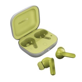 MOTOROLA BUDS bluetooth fülhallgató SZTEREO (v5.3, TWS, mikrofon, aktív zajszűrő, vízálló + töltőtok) VILÁGOSZÖLD   MOTOROLA BUDS bluetooth fülhallgató SZTEREO (v5.3, TWS, mikrofon, aktív zajszűrő, vízálló + töltőtok) VILÁGOSZÖLD