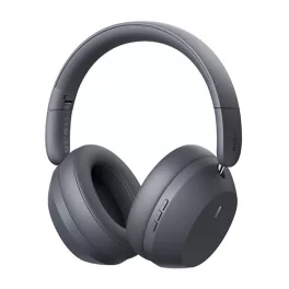   BASEUS BASS 35 MAX bluetooth fejhallgató SZTEREO (v5.3, mikrofon, zajszűrő + Type-C tápkábel) SÖTÉTSZÜRKE