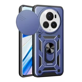   Defender szilikon telefonvédő (ütésállóság, tartógyűrű, kameravédő) SÖTÉTKÉK