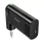 HOCO E53 bluetooth FM transmitter microUSB aljzat (v5.3, 3.5mm jack, mikrofon) FEKETE