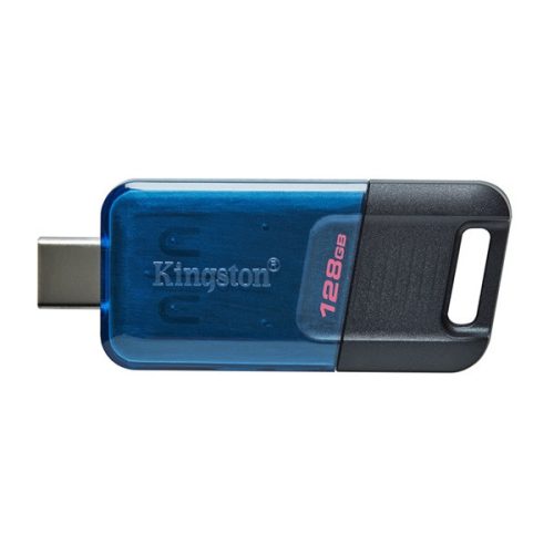 KINGSTON DT 80 M pendrive/USB Stick (Type-C 3.2, Gen 1) 128GB SÖTÉTKÉK