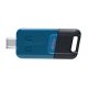 KINGSTON DT 80 M pendrive/USB Stick (Type-C 3.2, Gen 1) 64GB SÖTÉTKÉK