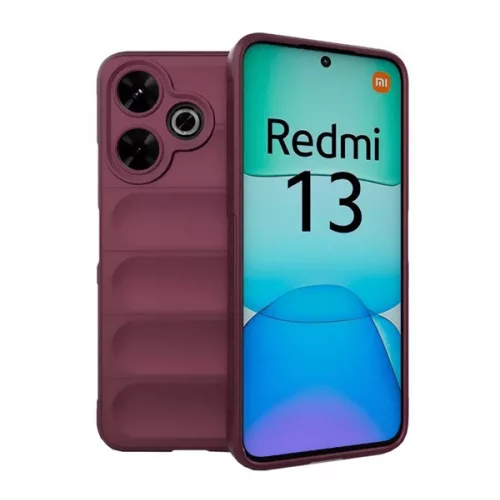 Szilikon telefonvédő (ütésállóság, kameravédő, 3D) BORDÓ