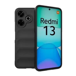   Szilikon telefonvédő (ütésállóság, kameravédő, 3D) FEKETE