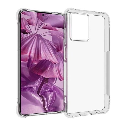 Szilikon telefonvédő (ütésállóság, légpárnás sarok) ÁTLÁTSZÓ