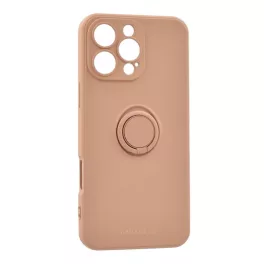   ROAR AMBER szilikon telefonvédő (tartógyűrű, mágneses, kameravédő) RÓZSASZÍN