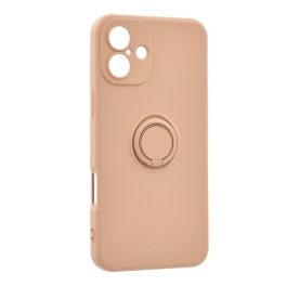   ROAR AMBER szilikon telefonvédő (tartógyűrű, mágneses, kameravédő) RÓZSASZÍN