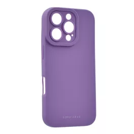  ROAR LUNA szilikon telefonvédő (ultravékony, matt, kameravédő, wireless) LILA