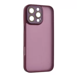  Szilikon telefonvédő (ütésállóság, akril hátlap, kameravédő) LILA
