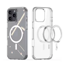   Szilikon telefonvédő (ütésállóság, MagSafe) ÁTLÁTSZÓ