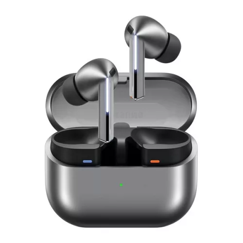 SAMSUNG GALAXY BUDS 3 PRO bluetooth fülhallgató SZTEREO (v5.4, TWS, mikrofon, aktív zajszűrő + töltőtok) EZÜST