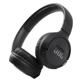   JBL TUNE T570 bluetooth fejhallgató SZTEREO (v5.0, mikrofon, felvevő gomb, multipoint, összehajtható) FEKETE