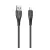 AWEI CL-182L adatkábel (USB - lightning, 2.4A, 100cm) FEKETE