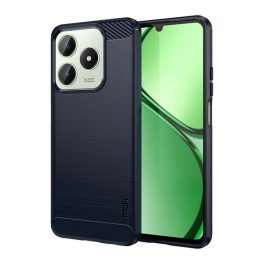 MOFI szilikon telefonvédő (ütésállóság, légpárnás sarok, szálcsiszolt, karbon minta) SÖTÉTKÉK   MOFI szilikon telefonvédő (ütésállóság, légpárnás sarok, szálcsiszolt, karbon minta) SÖTÉTKÉK