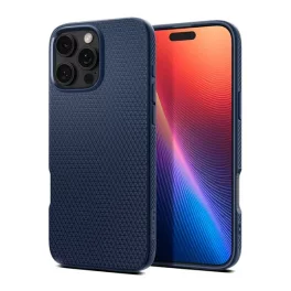   SPIGEN LIQUID AIR szilikon telefonvédő (ütésállóság, légpárnás sarok, rombusz) SÖTÉTKÉK
