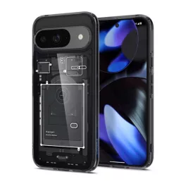  SPIGEN ULTRA HYBRID ZERO ONE műanyag telefonvédő (ütésállóság, légpárnás keret) FEKETE