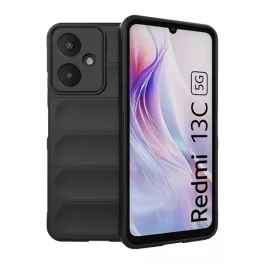   Szilikon telefonvédő (ütésállóság, kameravédő, 3D) FEKETE