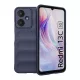 Szilikon telefonvédő (ütésállóság, kameravédő, 3D) SÖTÉTKÉK