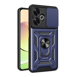 Defender szilikon telefonvédő (ütésállóság, tartógyűrű, kameravédő) SÖTÉTKÉK   Defender szilikon telefonvédő (ütésállóság, tartógyűrű, kameravédő) SÖTÉTKÉK