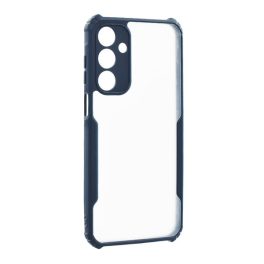   Szilikon telefonvédő (ütésállóság, légpárnás sarok, akril hátlap, kameravédő) SÖTÉTKÉK