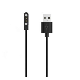 Töltőkábel USB (mágneses, 100cm) FEKETE