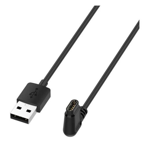 Töltőkábel USB (mágneses, 100cm) FEKETE