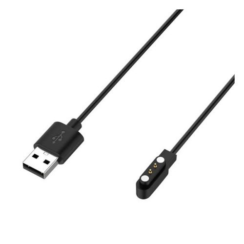 Töltőkábel USB (mágneses, 120cm) FEKETE