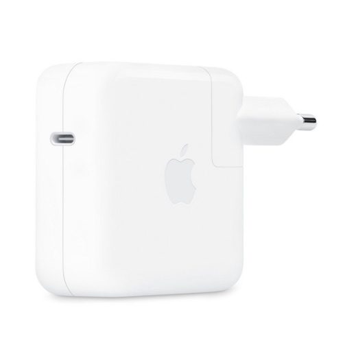 APPLE hálózati töltő Type-C aljzat (70W, PD gyorstöltő, MQLN3ZM/A utód) FEHÉR
