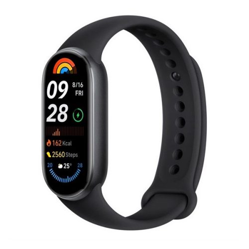 XIAOMI Smart Band 9 okoskarkötő (v5.4, aktivitásmérő, alvásmonitor, 150 sport mód, vízálló, 5 ATM) FEKETE