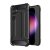 Defender szilikon telefonvédő (ütésállóság, légpárnás sarok, fémhatás) FEKETE