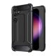 Defender szilikon telefonvédő (ütésállóság, légpárnás sarok, fémhatás) FEKETE