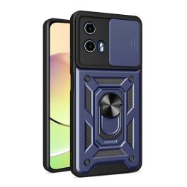Defender szilikon telefonvédő (ütésállóság, tartógyűrű, kameravédő) SÖTÉTKÉK   Defender szilikon telefonvédő (ütésállóság, tartógyűrű, kameravédő) SÖTÉTKÉK