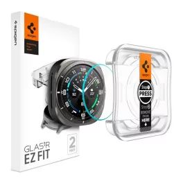   SPIGEN EZ FIT kijelzővédő üveg 2db (2.5D, 0.2mm, ultravékony, 9H) ÁTLÁTSZÓ