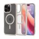 SPIGEN ULTRA HYBRID MAG műanyag telefonvédő (ütésállóság, légpárnás keret, matt, MagSafe) TITÁNSZÜRKE