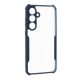 Szilikon telefonvédő (ütésállóság, légpárnás sarok, akril hátlap, kameravédő) SÖTÉTKÉK