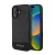 GUESS 4G STRIPE műanyag telefonvédő (textil hátlap) SÖTÉTSZÜRKE