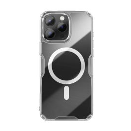   NILLKIN NATURE PRO MAGNETIC műanyag telefonvédő (ütésállóság, légpárnás sarok, MagSafe) ÁTLÁTSZÓ