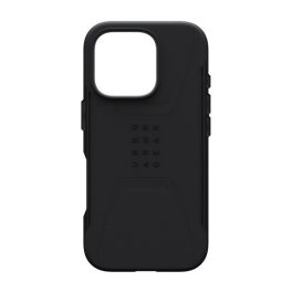 UAG CIVILIAN defender szilikon telefonvédő (erős ütésállóság, MagSafe) FEKETE   UAG CIVILIAN defender szilikon telefonvédő (erős ütésállóság, MagSafe) FEKETE