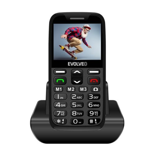 EVOLVEO EP-601 EasyPhone XR mobiltelefon FEKETE